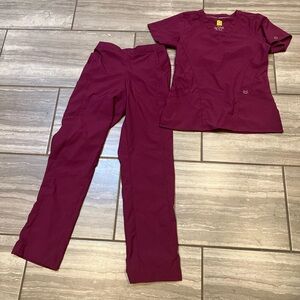 Women’s WonderWink Scrub Set Sz XS